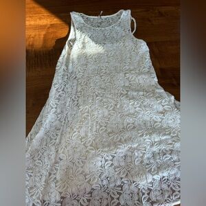 ❤️Free People Off White Lace Dress Sz. L